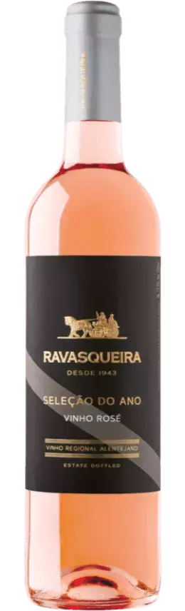 garrafa seleção do ano rosé ravasqueira